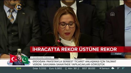 İhracatta rekor üstüne rekor
