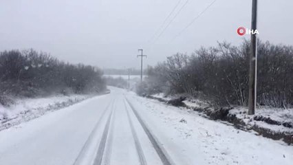 Silivri'de Kar Yağışı Etkili Oluyor