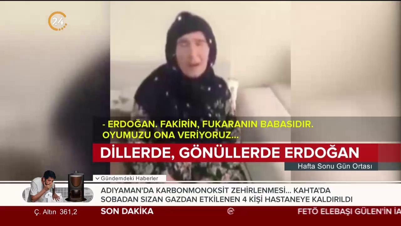 Dillerde, gönüllerde Erdoğan