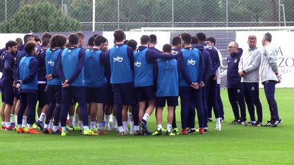 Fenerbahçe'de ikinci yarı hazırlıkları - ANTALYA