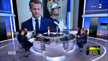 Gilets jaunes : Le message poignant d'Ingrid Levavasseur  en direct dans l'édition spéciale de France 2