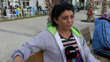 Antalya'nın bir ucunda karla mücadele, diğer ucunda deniz keyfi