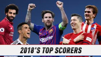 Messi tops 2018's goal-scoring list