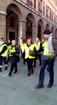 Plus de 200 Gilets jaunes ont manifesté à Chambéry