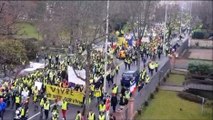 Les gilets jaunes manifestent à Colmar
