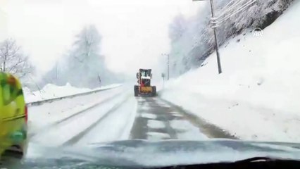Kartepe'de kar kalınlığı 2 metreye ulaştı - KOCAELİ