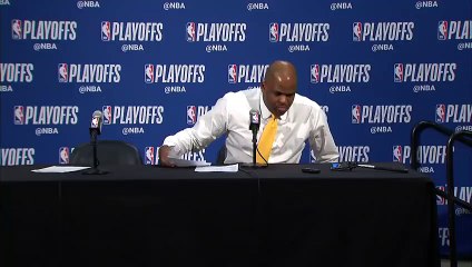 Nate McMillan Postgame conference   Cavs vs Pacers Game 4   April 22, 2018   NBA Playoffs
