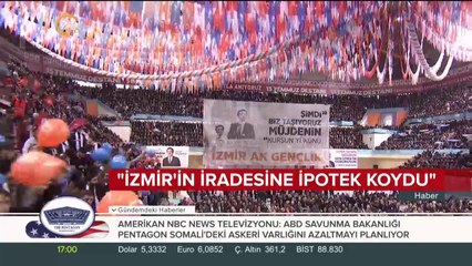 "İzmir'in iradesine ipotek koydu"