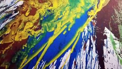 Colorful Abstract Expressionism Video - 1:22