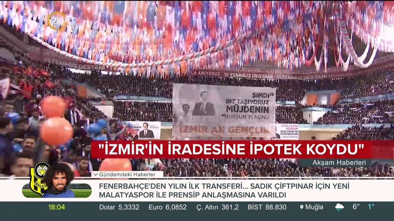 "İzmirlinin iradesine ipotek koydular"