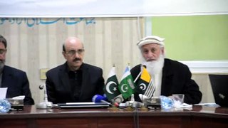 Sardar Ejaz afzal Khan chairman K.I.R.C Speech in Email Conference held in Markaz Jamaat, Islamabad on 5 Jan 2019