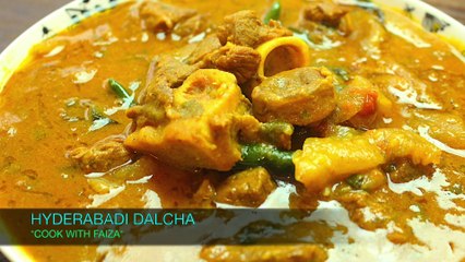 HYDERABADI DALCHA - اردو / हिंदी  *COOK WITH FAIZA*
