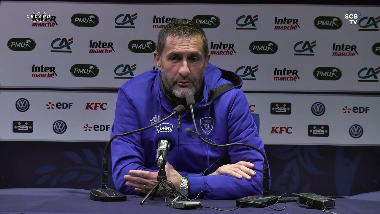 Bastia 2-2 Concarneau (5tab4) : Conf. d'après-match de S. Rossi