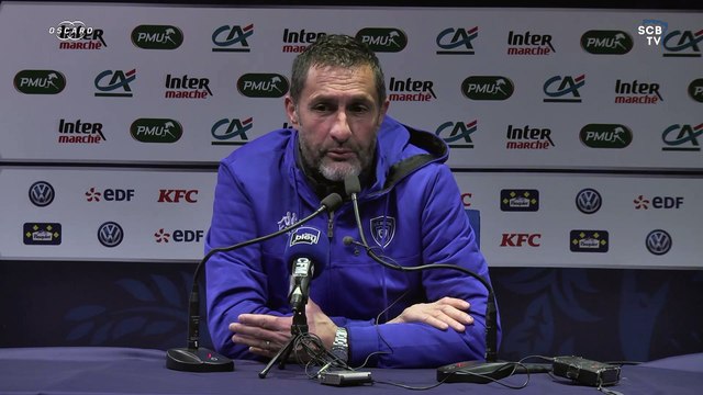 Bastia 2-2 Concarneau (5tab4) : Conf. d'après-match de S. Rossi