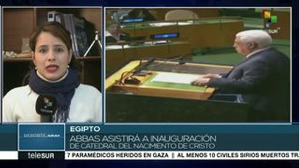 Presidente palestino inicia visita oficial a Egipto