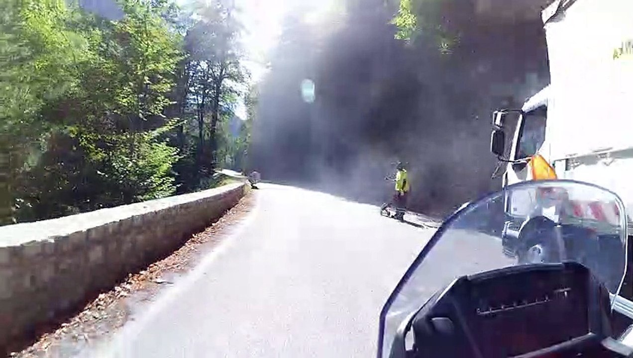 Les gorges de la Bourne - Moto - Road Trip Vercors