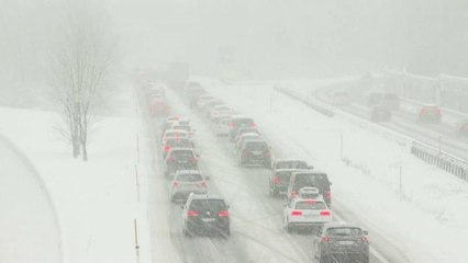 Temporal de nieve y frío en Europa