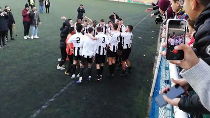LA FIESTA APRÈS LA VICTOIRE EN COUPE CÔTE D'AZUR FACE À L'USCA !