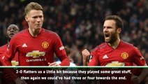 Scoreline flattered Man United - Solskjaer