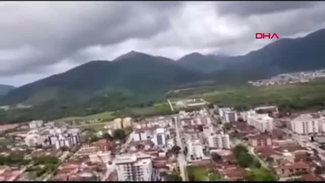 Dha Dış - Brezilya'da Düşen Helikopterin Görüntüleri Ortaya Çıktı