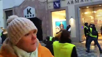 La journée de manifestation des gilets jaunes à Epinal