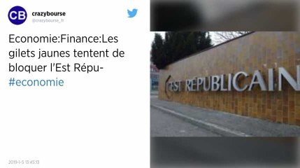 Des Gilets jaunes tentent de bloquer L’Est Républicain, quatre interpellations