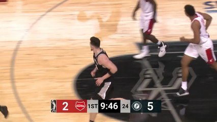 Drew Eubanks rises up and throws it down