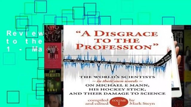 Review A Disgrace to the Profession: 1 - Mark Steyn (editor)