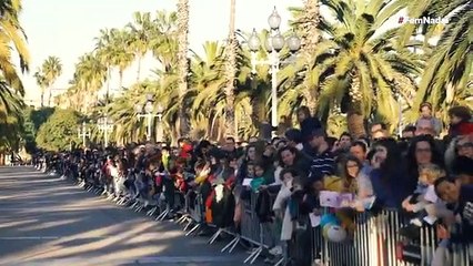 Los Reyes Magos de Oriente llegan a Barcelona
