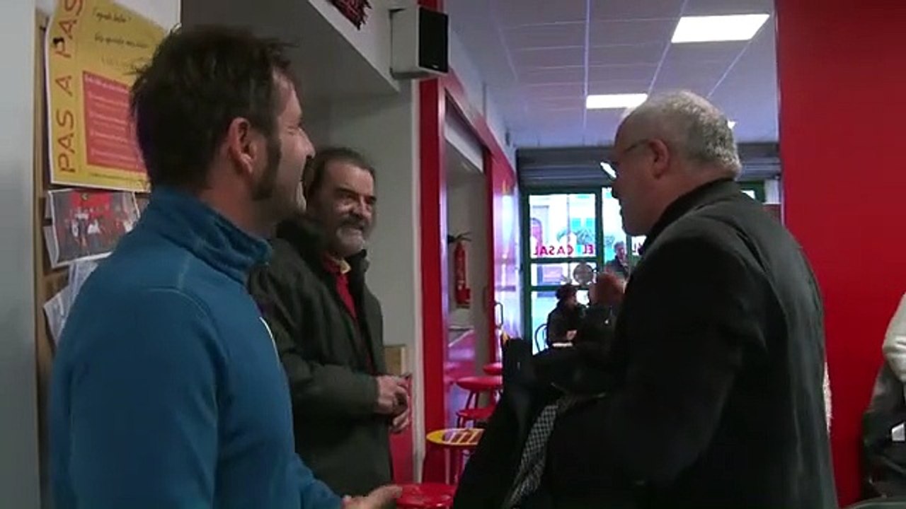 Arribada del conseller Puig al Casal de Perpinyà