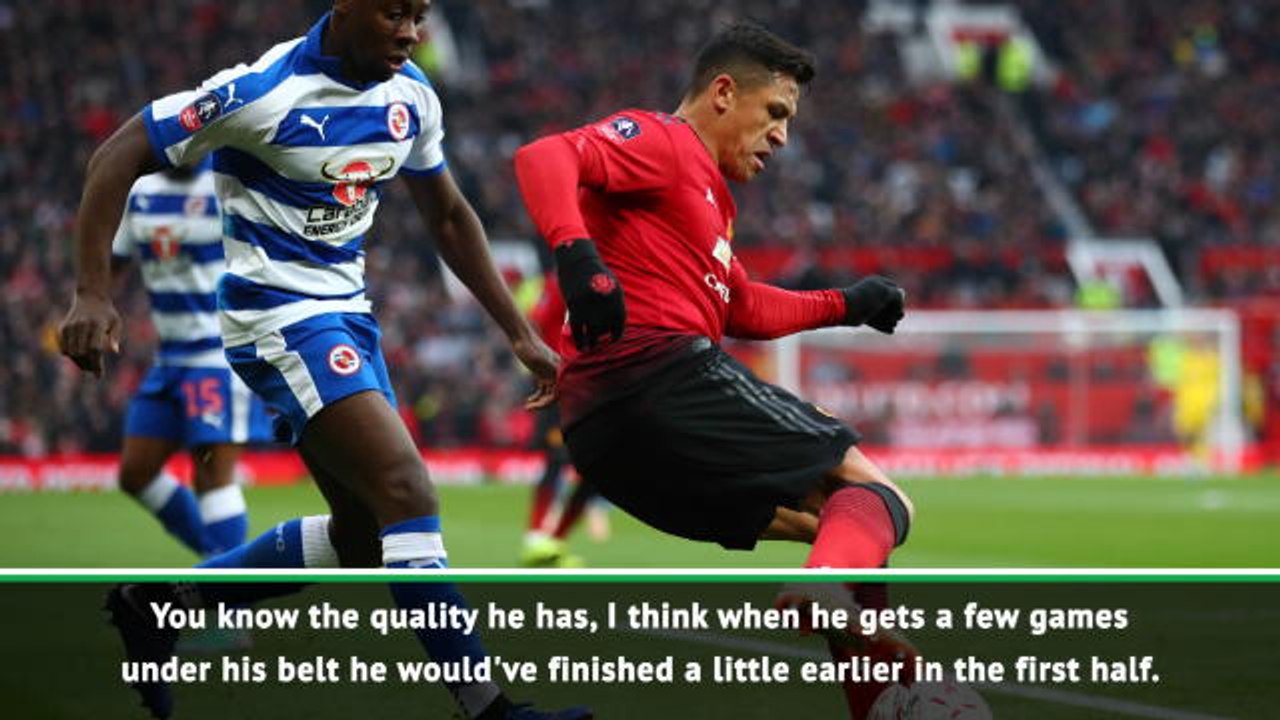 Sanchez will get better - Solskjaer