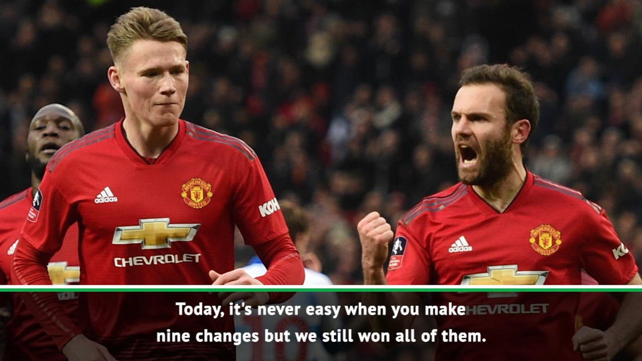 Solskjaer ready for 'proper test' against Totte...