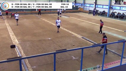 Quatrième tour, France Club Elite 1, J2 groupe Titre,  Fontaine contre Balaruc-les-Bains,  saison 2018/2019