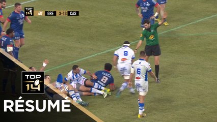 TOP 14 - Résumé Grenoble-Castres: 6-16 - J14 - Saison 2018/2019