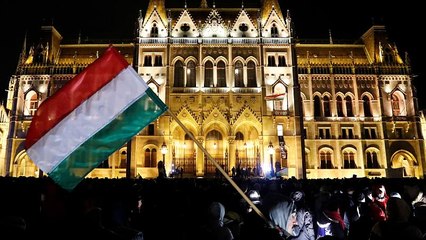 Thousands march in Budapest to protest Hungary's 'slave law'