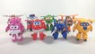 8 Super Wings Transforming Robots Jett Jerome Donnie Dizzy Paul Mira 출동슈퍼윙스   || Keith's Toy Box