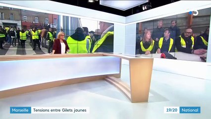 Marseille : des tensions entre "gilets jaunes"