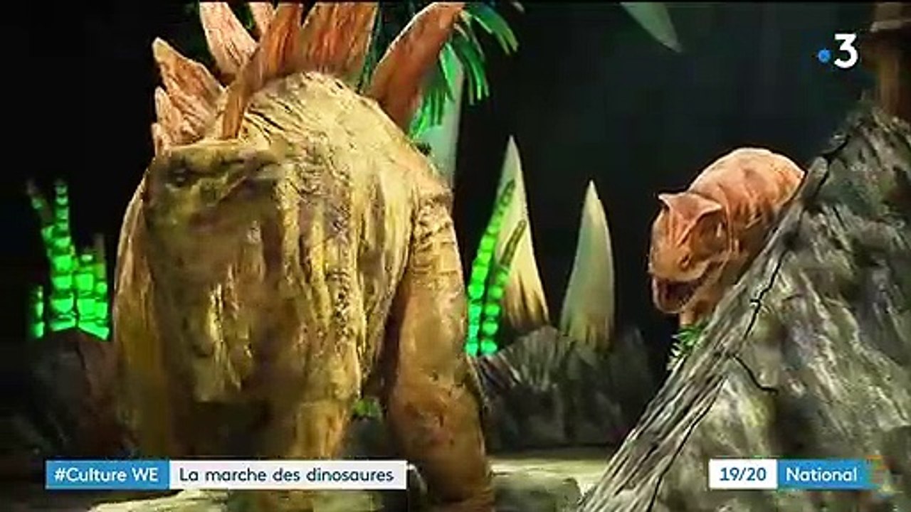 Spectacle : des dinosaures à Paris