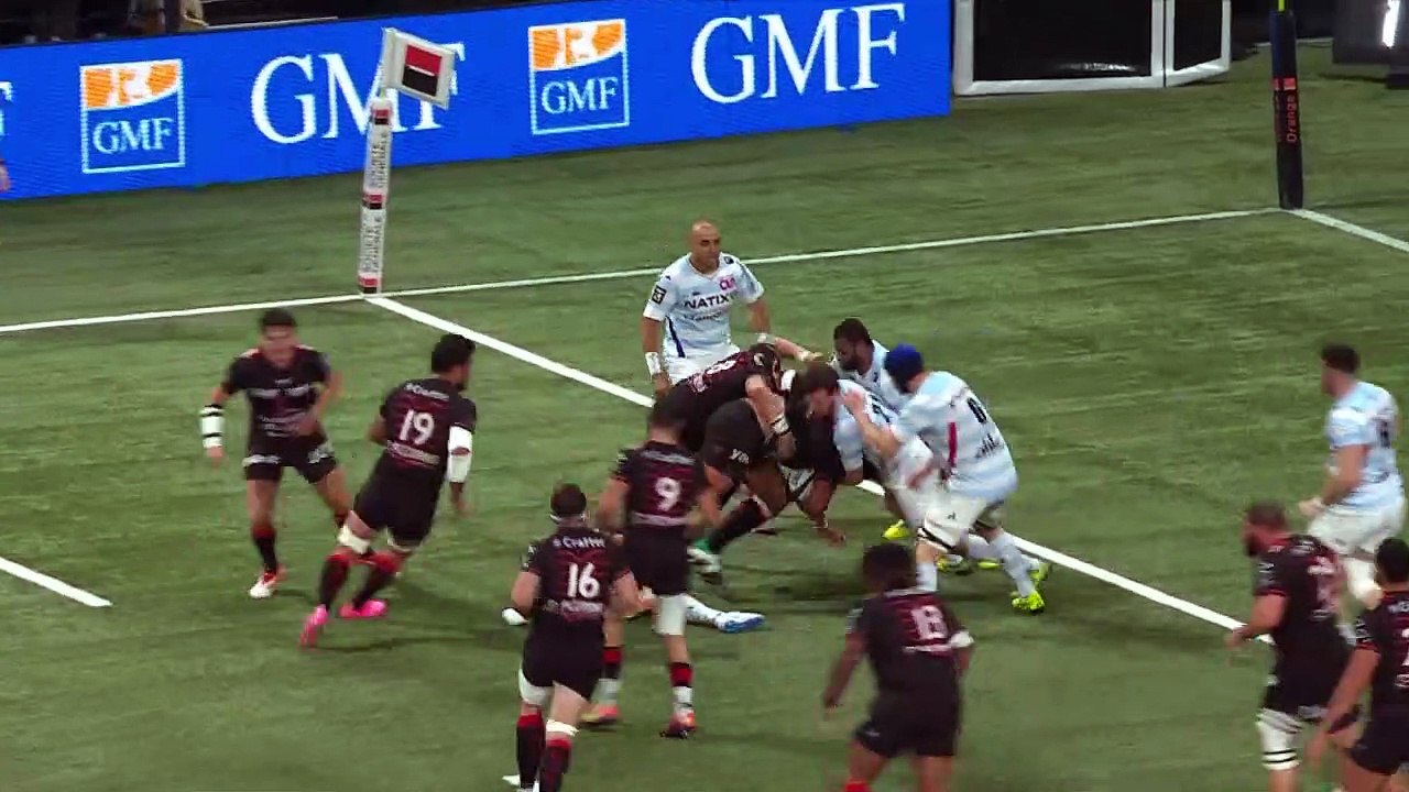 TOP 14 - Essai Brian ALAINU'UESE (RCT) - Racing 92 - Toulon - J14 - Saison 2018/2019