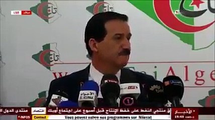 Amar Ghoul: Couronne avec Bouteflika vivant ou mort