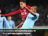 No replacement for 'incredible' Fernandinho - Guardiola