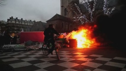 Francia se enfrenta a las primeras protestas del año de los "chalecos amarillos"