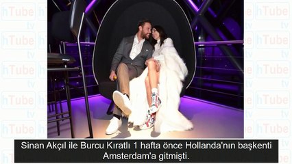 Burcu Kıratlı ile Sinan Akçıl'ın nikahından yeni kareler