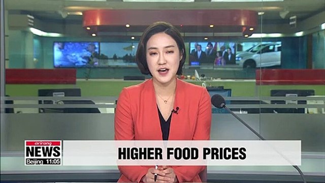 Consumer prices for 2018 rose on soaring food prices