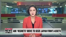 Japan PM Abe expresses 'regret' over S. Korea's forced labor ruling