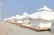 Prayagraj decked up with luxury tents ahead of Ardh Kumbh Mela