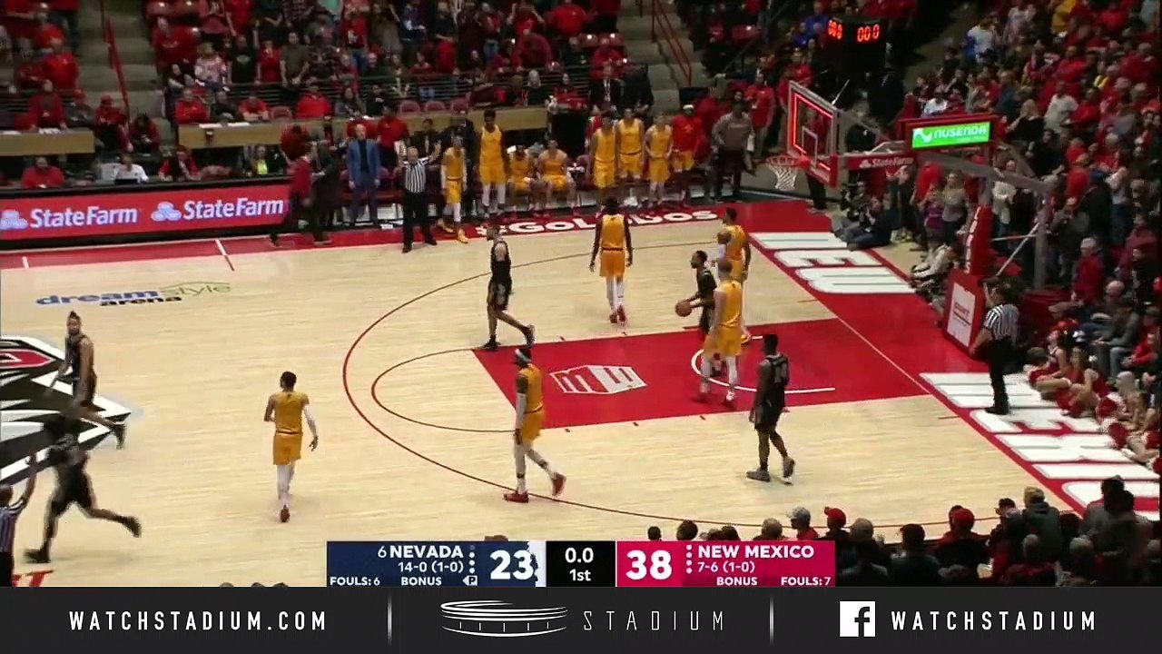 No. 6 Nevada vs. New Mexico Basketball Highlights (2018-19)