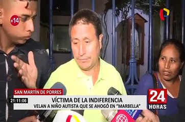 SMP: velan los restos de menor hallado muerto en Costa Verde