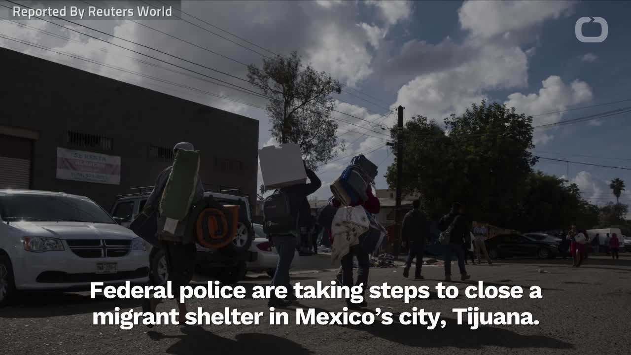 Shutdown Of Migrant Shelter In Tijuana Sparks Protests
