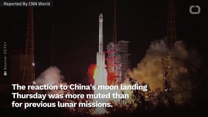 Chinese Take One Giant Step Onto The Dark Side Of The Moon